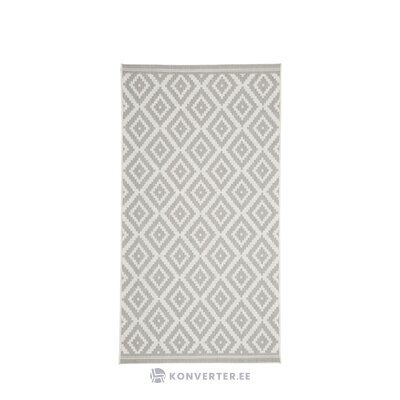 Pelēkbalts rakstains paklājs (Maiami) 80x150