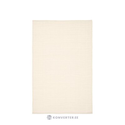 Light beige wool carpet (amaro) 120x180
