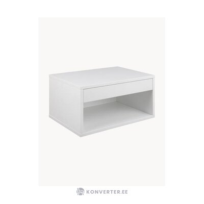 White wall-mounted nightstand cholet (actona)