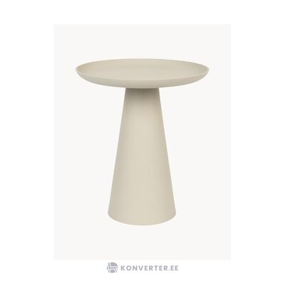 Beige round coffee table ring (white label)