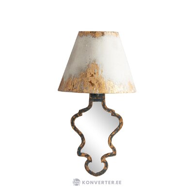 Дизайнерский настенный светильник с зеркалом greta (vical home)