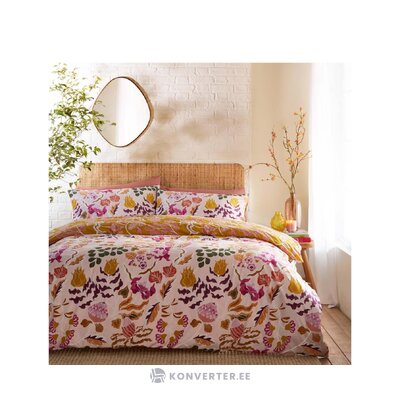 Ziedu gultas veļas komplekts 2-daļīgs protea (riva)