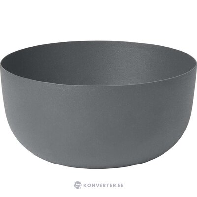 Dark gray bowl reo pewter (blomus)