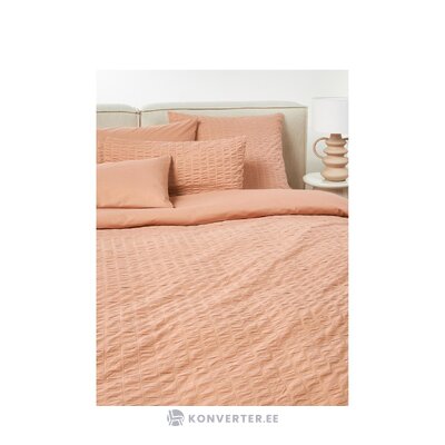 Orange cotton bedding set 2-piece (item)