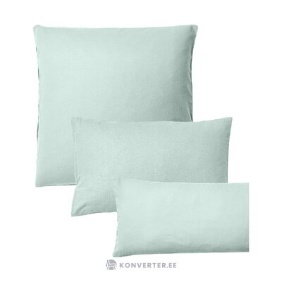 Light gray cotton pillowcase (biba) 40x80