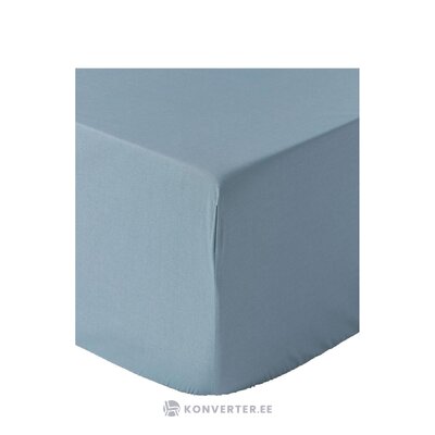 Mėlyna medvilninė patalynė su elastine (elsie) 180x200