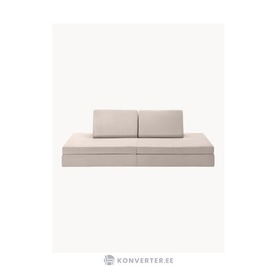 Aksominė vaikiška modulinė sofa (mila)