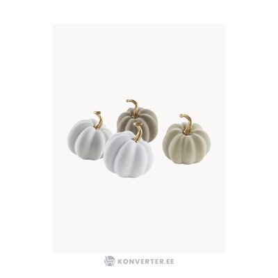 Set of 4 decorative pumpkins (mercy)