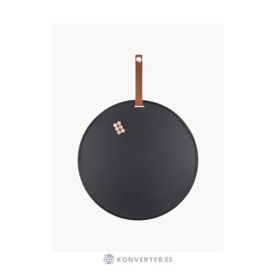 Black round magnetic board (perky)