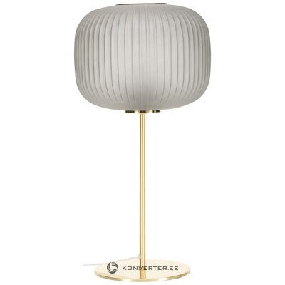 Table lamp with glass shade (markslöjd)