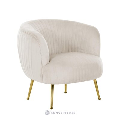 Velvet armchair (cara)