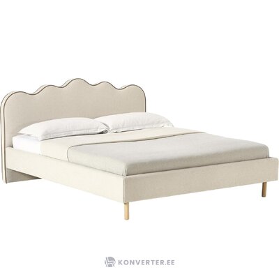 Дизайнерская кровать с волнистым изголовьем (роми) 180х200 цельная
