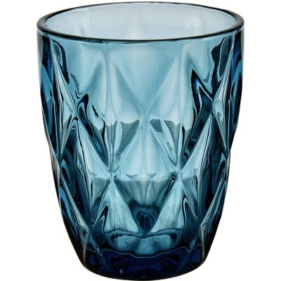 Drinking glass set 6 pcs diamond (rose e tulipani)