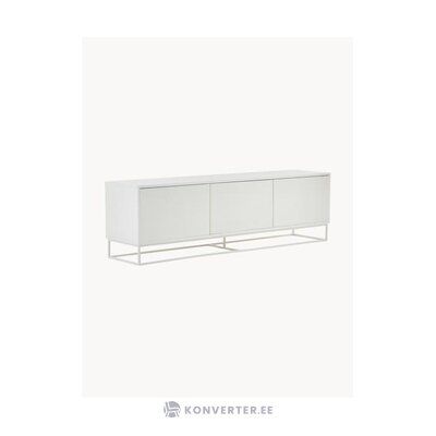 White TV stand lyckeby (jotex) intact