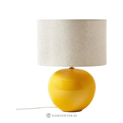 A table lamp with a ceramic leg (marin) with a cosmetic defect