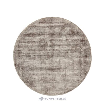 Taupe Värvi Ümmargune Viskoosvaip (Jane)D=120
