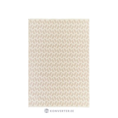 Beigekuvioinen matto (bogota) 160x230 kauneusvirheellä