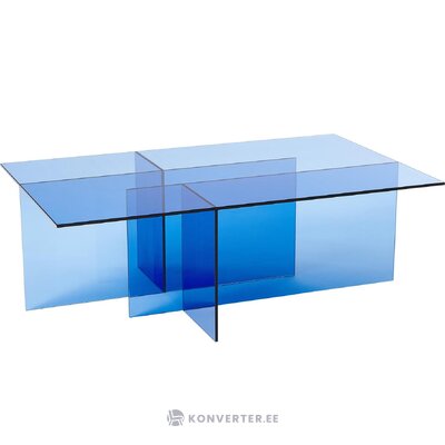 Sininen design-sohvapöytä (anouk) ehjä