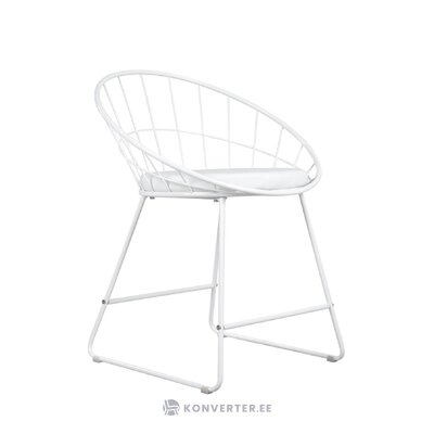 Valkoinen design-tuoli (muurari)