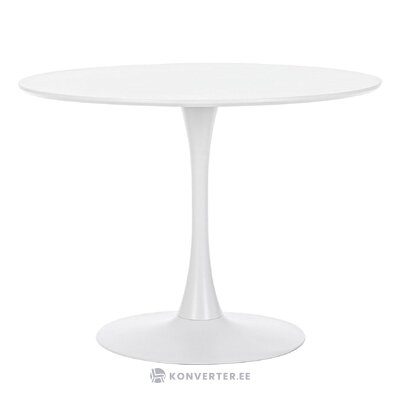 Valkoinen pyöreä ruokapöytäkukka (bizzotto)