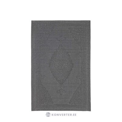 Tummanharmaa matto delbar (bizzotto) 150x210 tahroilla