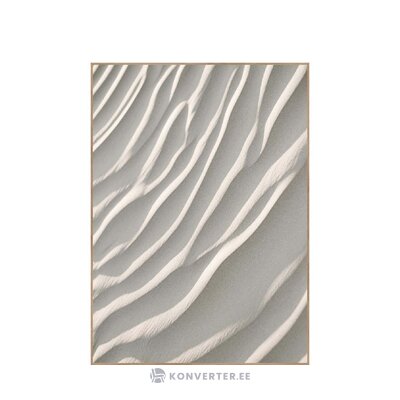 Seinäkuva hiekka (malerifabrikken) 50x70 kauneusvirheillä