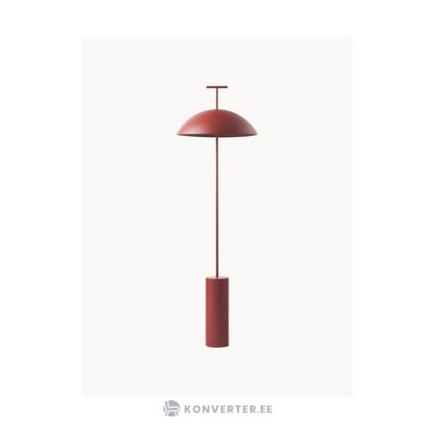 Punane Disain LED Põrandalamp Geen-A (Kartell)