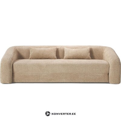 Light brown sofa bed (eliot) 230 with cosmetic flaws