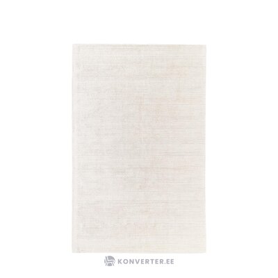 Valkoinen matalarakenteinen matto (wes) 200x300
