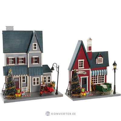 Jõulu Kaunistus 2 tk (Colorful Houses)
