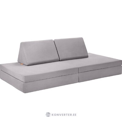Harmaa taitettava modulaarinen sohva mila (hauska)