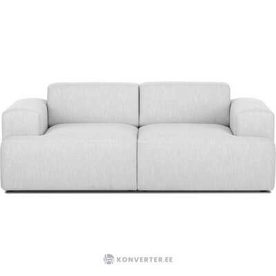 Vaaleanharmaa modulaarinen sohva (melva)