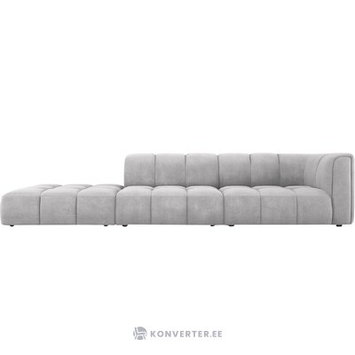 Vaaleanharmaa muotoilu modulaarinen sohva adams (besolux)