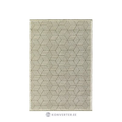 Ruskean sävyinen kuviollinen matto (skara) 160x230