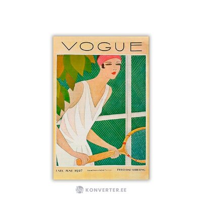Poster Lõuendil (Vogue June 1927) 60x90