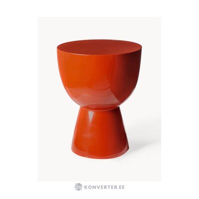 Punainen design-sohvapöytä tam tam (pols potten)