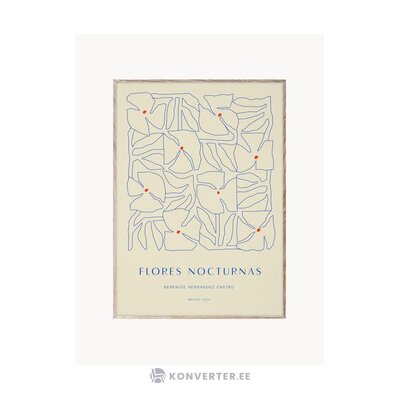 Seinapilt Flores Nocturnas (Paper Collective)