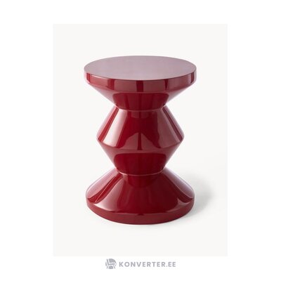 Punainen design-sohvapöytä siksak (pols potten) kauneusvirheitä