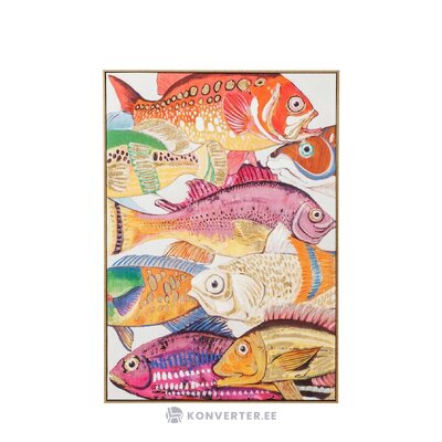 Seinapilt Fish Meeting Two (Kare Design) 75x100