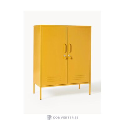 Kollane Metallist Kapp Midi (Mustard Made)