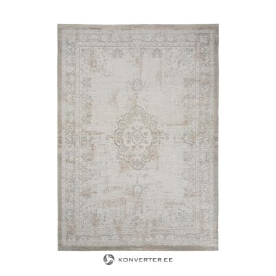 Light gray-brown vintage style carpet medallion (louis de poortere) 230x330 whole