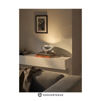 Chromed table lamp (Zale)