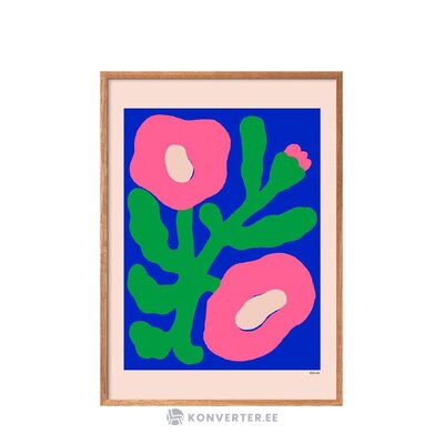 Seinapilt Pink Poppies (Novictus) 50x70