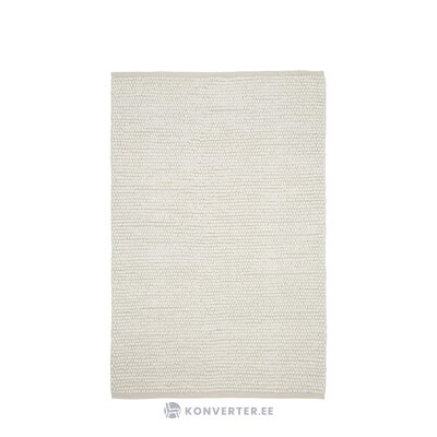 Vaalea beige villamatto (kivi) 200x300