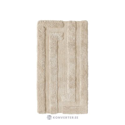 Beige korkeakuvioinen matto (genève) 80x150