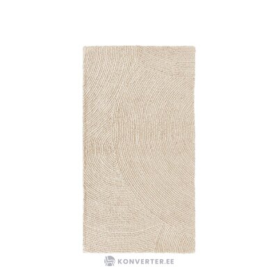 Beige villamatto kuviolla (eleni) 80x150