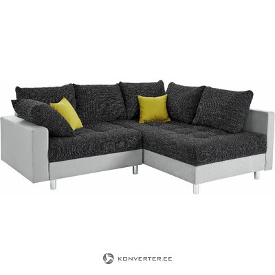 The white-grey corner sofa Antonia is not in the original packaging