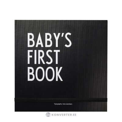 Märkmik Baby's First Book (Design Letters)