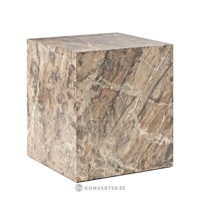 Marble-look side table lesley (ww) whole