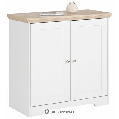 White-brown small chest of drawers (nanna)